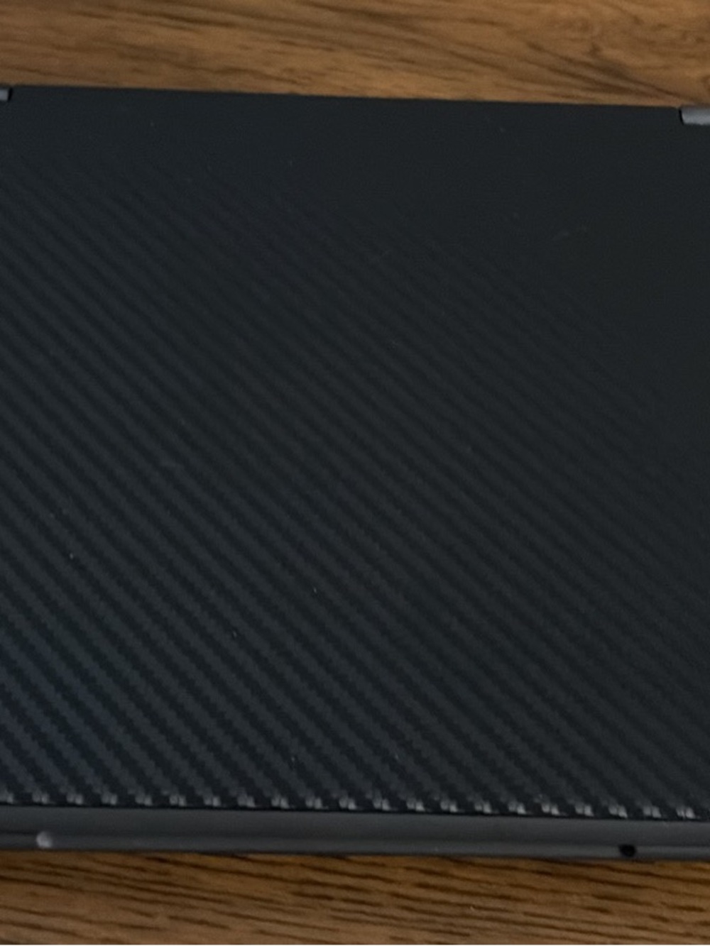 Lenovo Black Diagonal Textured Laptop Cover